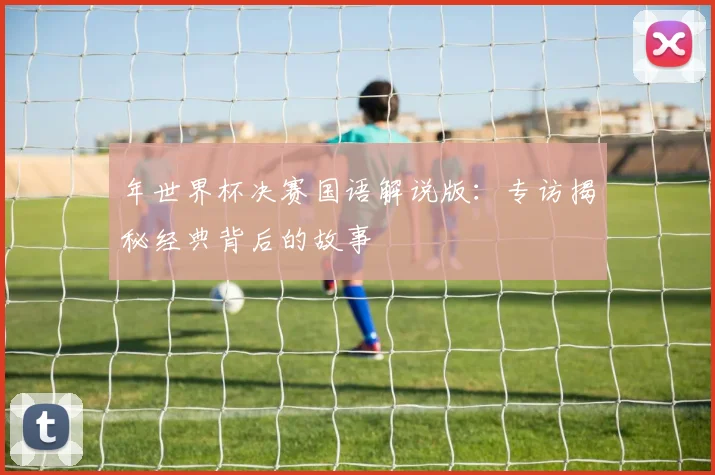 年世界杯决赛国语解说版：专访揭秘经典背后的故事